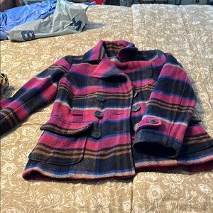 Kut from the Kloth Stylish Plaid Women's Jacket